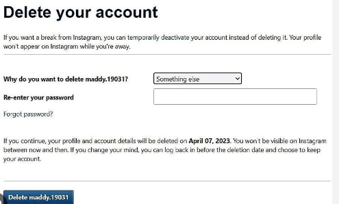 How to Restore a Deleted Instagram Account?