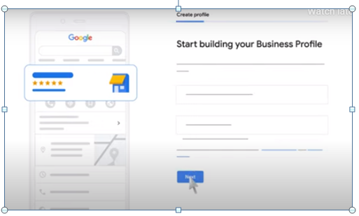 Steps to create my Google Business Page